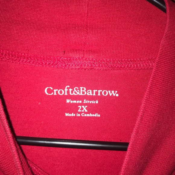 Red basic turtleneck - Picture 2 of 3